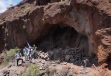Hallazgo “inédito” en una cueva de San Sebastián de La Gomera