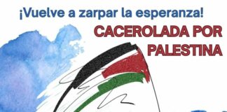 Plataforma contra el Genocidio: Cacerolada y apoyo a la ‘Flotilla de la Libertad’ en La Gomera