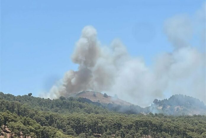 AM3.- Sucesos.- Extinguido el segundo conato de incendio en El Hierro y estabilizado el foco principal en Las Asomadas