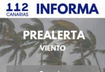 El Gobierno de Canarias declara la situación de prealerta por fuertes vientos