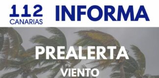 El Gobierno de Canarias declara la situación de prealerta por fuertes vientos