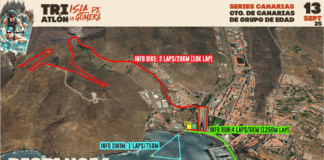 140 atletas se darán cita este sábado en el Triatlón ‘Isla de La Gomera’ 2025