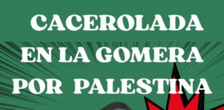 ‘La Gomera por Palestina’ sigue haciendo ruido contra el genocidio en Gaza