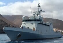 Jornadas de puertas abiertas al público del ‘Tornado’ de la Armada Española en La Gomera