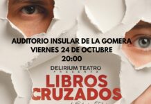El Auditorio Insular de La Gomera acoge este viernes la obra ‘Libros cruzados’, de la compañía Delirium Teatro