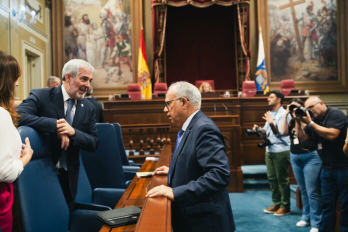 Casimiro Curbelo y Fernando Clavijo