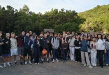 Caminata al PN Garajonay une al alumnado del IES San Sebastián de La Gomera y a estudiantes Erasmus de Hamburgo