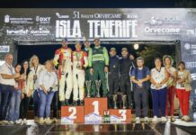 El Rallye Orvecame Isla Tenerife corona a Sergio Fuentes y Teco Hernández como campeones