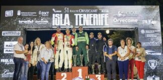 El Rallye Orvecame Isla Tenerife corona a Sergio Fuentes y Teco Hernández como campeones