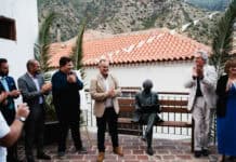 El Ayuntamiento de Vallehermoso impulsa la restauración de la escultura de Pedro García Cabrera