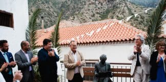 El Ayuntamiento de Vallehermoso impulsa la restauración de la escultura de Pedro García Cabrera