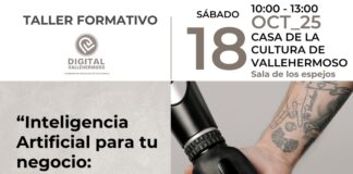 Vallehermoso ofrece un nuevo taller gratuito sobre Inteligencia Artificial aplicada a los negocios y la vida diaria