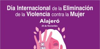 El municipio de Alajeró conmemora el Día Internacional de la Eliminación de la Violencia contra la Mujer con diversos actos