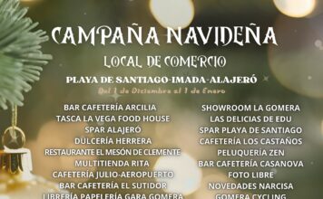 El día 1 de diciembre da comienzo la ‘Campaña Navideña Local de Comercio’ en el municipio de Alajeró