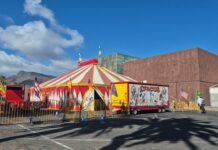 Primera función este miércoles del Circo de Francia en San Sebastián de La Gomera