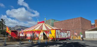 Primera función este miércoles del Circo de Francia en San Sebastián de La Gomera