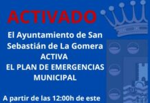 El Ayuntamiento de San Sebastián de La Gomera activa el Plan de Emergencias Municipal