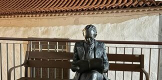 Vallehermoso repone la imagen de Pedro García Cabrera en su ubicación original