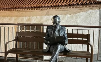 Vallehermoso repone la imagen de Pedro García Cabrera en su ubicación original