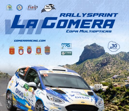 Vallehermoso acoge el VIII Rallysprint La Gomera – Copa Multiópticas con récord de participación