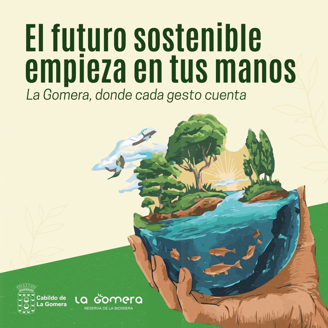 banner sostenibilidad cabildo de la gomera