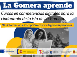 El Cabildo promueve la formación digital gratuita para la ciudadanía a través del proyecto ‘La Gomera Aprende’
