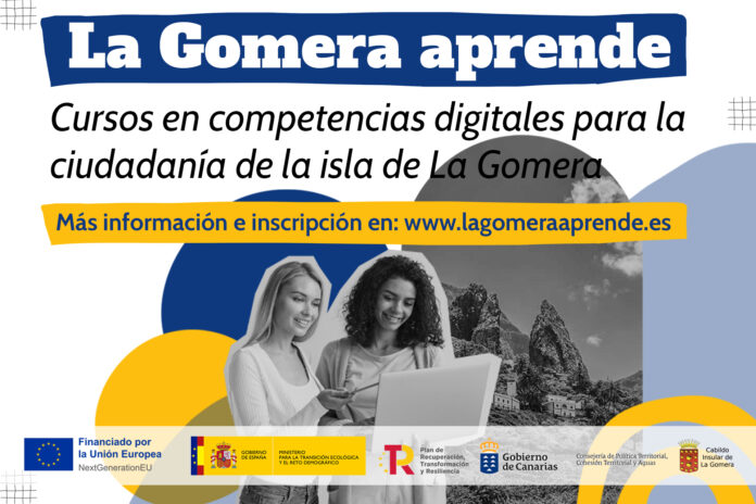 101225 Cartel promocional La Gomera Aprende