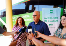 GuaguaGomera alcanza los 294.671 viajeros en los diez primeros meses del año, un 4,35% más que en 2024
