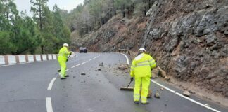 El CECOPIN de La Gomera registra solo una decena de incidencias durante las primeras horas de alerta