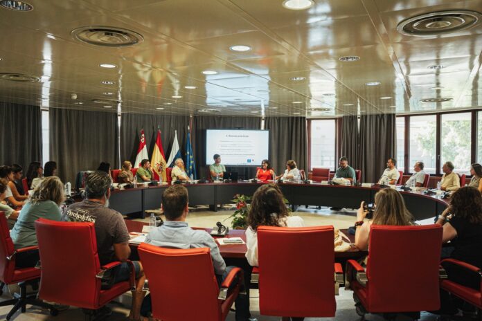 191225 Imagen de una de las acciones desarrolladas por la Reserva de la Biosfera de La Gomera en 2025, las jornadas de Fortalecimiento del Consejo de Participación