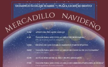 Cuenta atrás para el primer Mercadillo Navideño de Agulo, que se celebrará el 14 de diciembre