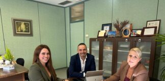 Adasat Goya visita las instalaciones del Hospital Nuestra Señora de Guadalupe, en La Gomera