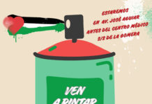 Este sábado y domingo se realizará un mural en La Gomera en memoria de los niños y niñas asesinado en Gaza