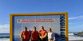 El Ayuntamiento de Valle Gran Rey inicia el servicio de vigilancia y salvamento en playas para la temporada de invierno