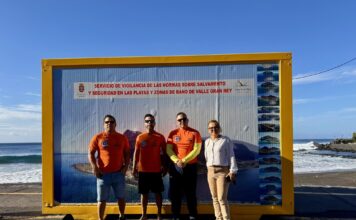 El Ayuntamiento de Valle Gran Rey inicia el servicio de vigilancia y salvamento en playas para la temporada de invierno
