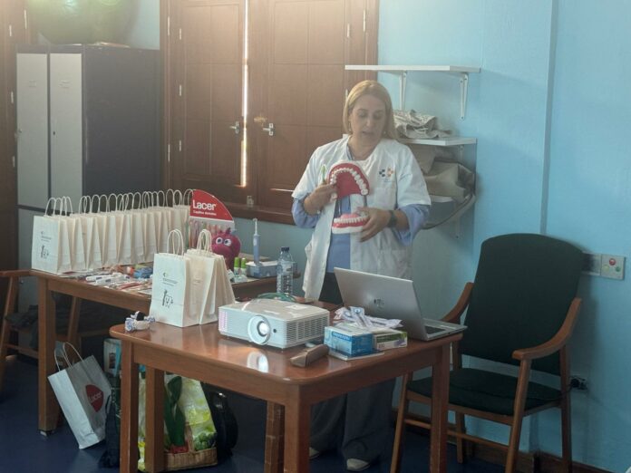 Un momento de la jornada formativa odontología