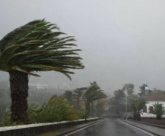 El viento continúa este miércoles en Canarias