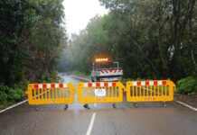 El Cabildo de La Gomera cierra la carretera de El Rejo para realizar labores de limpieza
