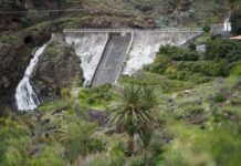 Las presas gomera almacenan más de un millón y medio de metros cúbicos tras las últimas lluvias