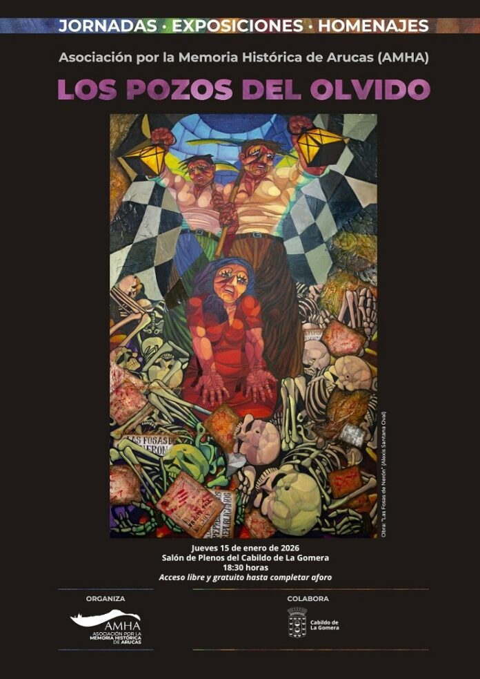 100126 Proyección de Los pozos del olvido en el Cabildo de La Gomera