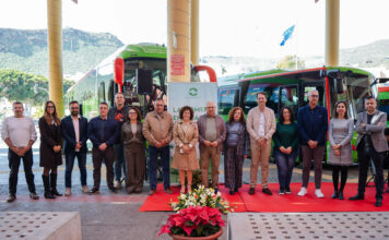 GuaguaGomera pone en funcionamiento las doce nuevas guaguas para reforzar el transporte público insular