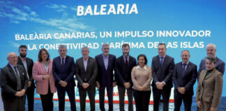 Baleària presenta en Fitur su apuesta para impulsar la conectividad marítima de Canarias