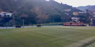 Aprobado el convenio para la mejora y remodelación del campo de fútbol de La Mancha en Vallehermoso