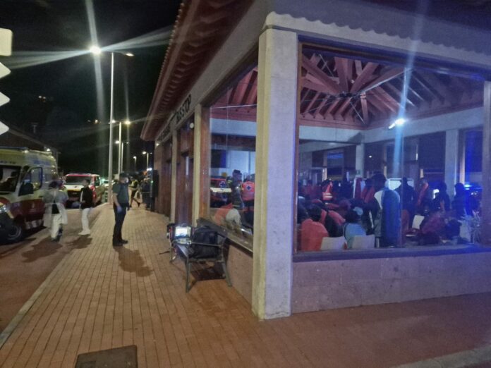 migrantes en La Gomera Foto Gomeranoticias