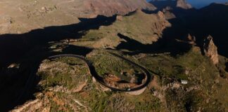 El Cabildo ejecuta mejoras en la carretera GM-2, entre San Sebastián y la Degollada de Peraza