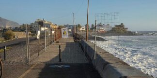 El PSOE de Valle Gran Rey alerta del deterioro del muro de contención de la avenida marítima