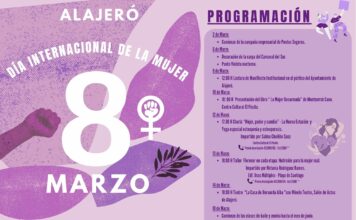 El municipio de Alajeró dará comienzo el próximo lunes a los actos del 8M con motivo del Día Internacional de la Mujer