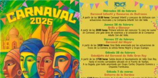 Valle Gran Rey presenta la programación de su Carnaval de ‘Culturas del Mundo’