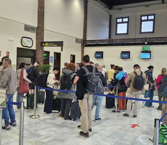 Suspendidas nuevamente las conexiones aéreas con La Gomera