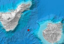 Un terremoto de magnitud 4,1 es sentido en varios puntos de Canarias